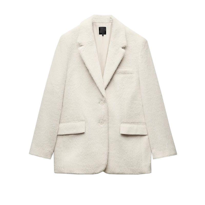 

Осень и Зима Новая Женская Одежда Модный Стиль Лацкан Длинные Рукава Эффект Искусственного Меха Костюм Верхняя Одежда 1255820 Ben White L