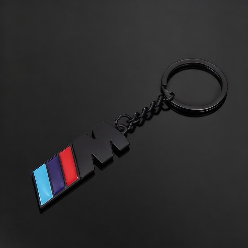 Metal M Logo Car Keychain Keyring For BMW X1 X2 X3 X4 X5 X6 F48 G80 E84 E83 G01 G11 G07 G86 Key Chain Buckle Pendant Accessories bzdn55