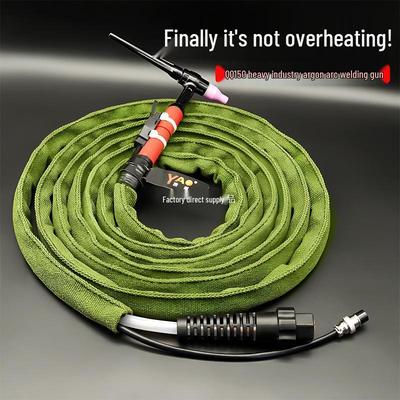 QQ150A Argon Arc Welding Gun with Thickened Copper Wire and Separate Gas-Electric Cable