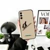 T-The T-Truman S-Show Phone Case Black Silicone Soft For Samsung Galaxy A73,A72,A71,A70,A53,A52,A51