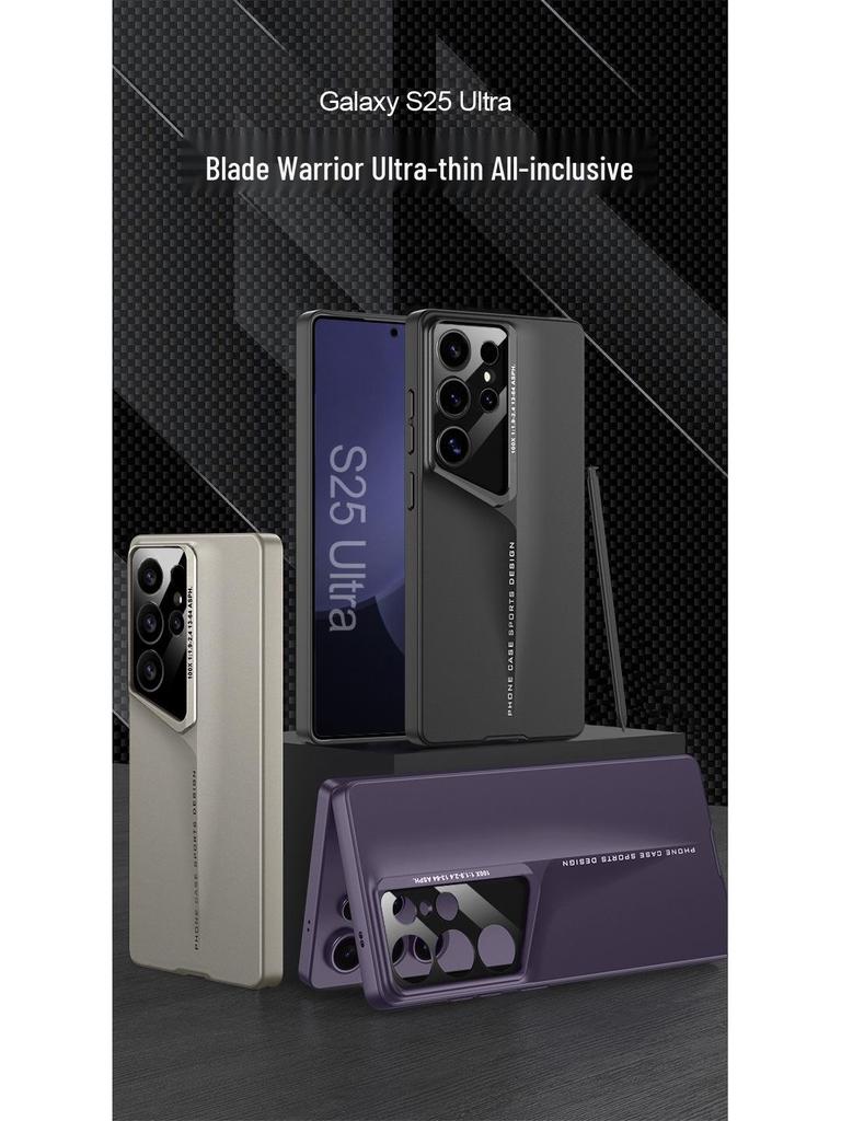 Samsung S25 Ultra-Thin Phone Case: Blade Warrior Edge S24U Light Luxury Creative Design