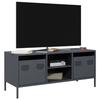 VidaXL TV Cabinet Anthracite 101.5x39x43.5 Cm Cold-rolled Steel, TV Stand, TV Sideboard, Hi-fi Cabinet, TV Bench, Cabinet In 851300