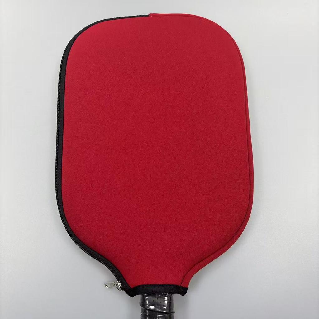 216.pickleball Paddle Protective Cover Waterproof Wear-Resistant Environmental Protection Neoprene Portable Solid Color