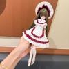 6-inch BJD Doll Outfit Set Red Velvet Theme Handmade Clothing Obitsu 22 24 Azone