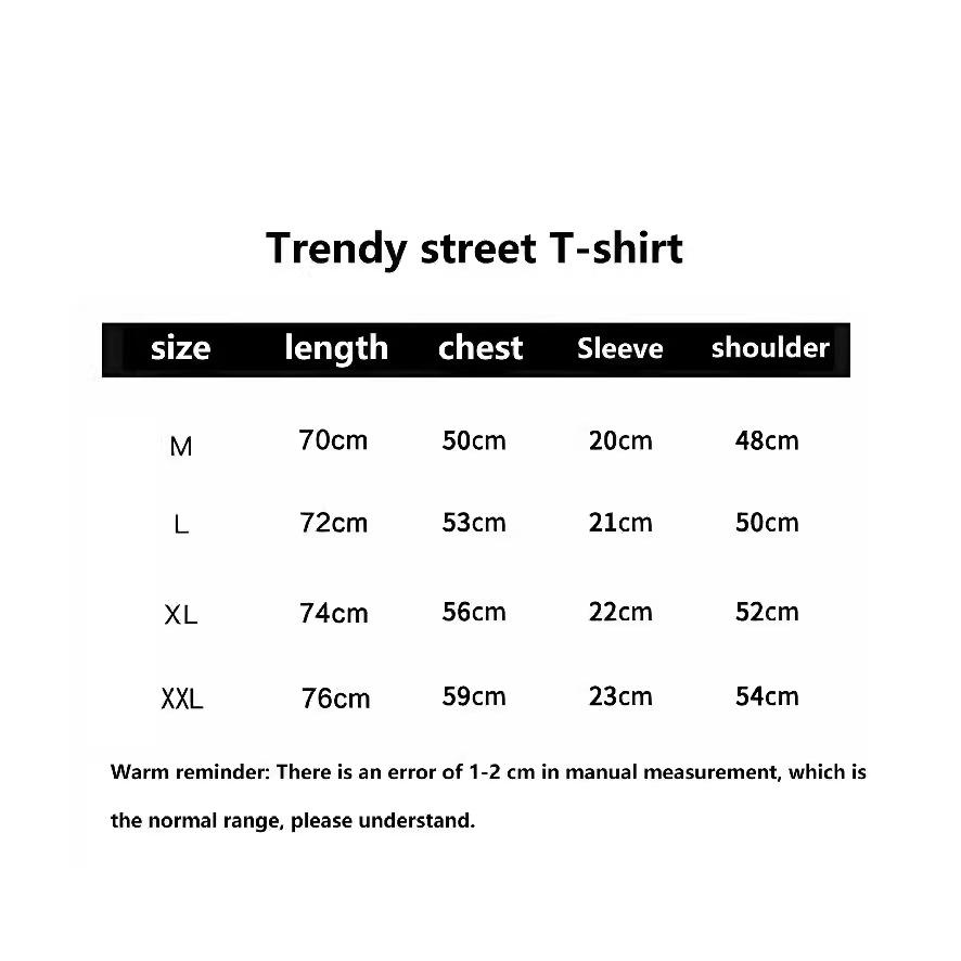 New Hot-selling Sweatpants European and American Street Trendy Corteiz Printed T-shirt Men's Sweatpants Top T-shirt