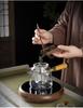 Solid Wood Electric Ceramic Tea Stove – Drum Shape Tea Brewer with Heat Preservation 