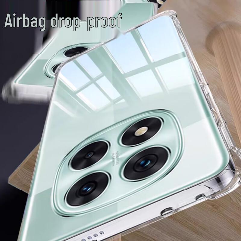 Xiaomi Redmi Note 14 Pro Transparent Anti-Drop TPU Phone Case