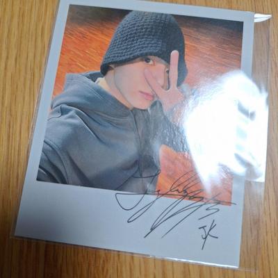 [USED] Jungkook Movie Distribution Korea Exclusive Polaroid Card