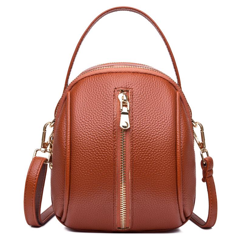 Leather Trend Women'S Shoulder Bag Casual Bag Lightweight Portable Fashion Shopping Bag Waterproof Women'S Bag