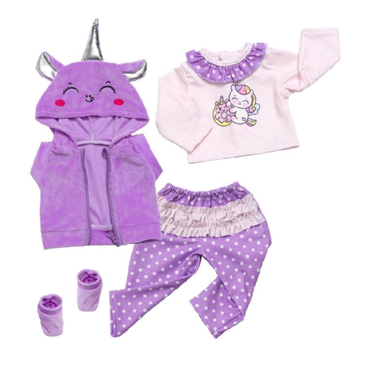 18Inch Doll Fashion Outfit with Quality Tailoring Doll Clothing Set Encourages Creative Costume Styling for Toddler Fun