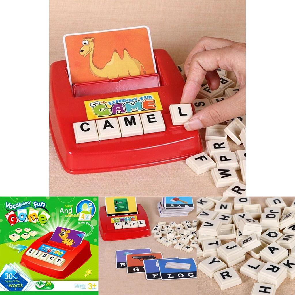 Engaging Educational English Spelling Alphabet Letter Game For Kids Learning Fun