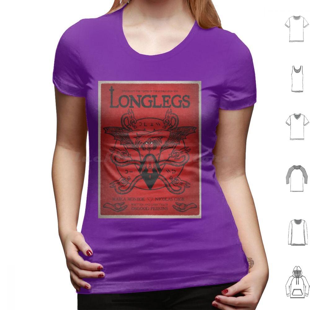 Longlegs Movie T Shirt Big Size 100 Cotton Longlegs Movie 2024 Movies Longlegs Nicolas Cage Saint Muad A24 I Saw The Tv Glow