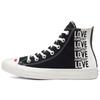 Chuck Taylor All Star Lace-up High Top Espadrilles Women's Off-White Standard Black