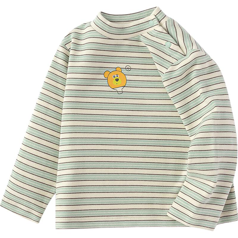 BalabalaOne Kids' Winter Semi-High Neck Long Sleeve Top
