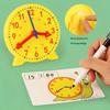 Montessori Toy Snail Clock Hour Minute Second Cognition Matching Puzzle Toys Educational Toys Kids Early Preschool Teaching Aids