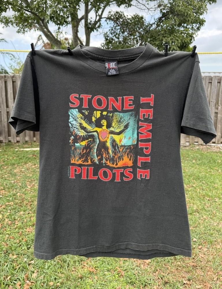 Vintage 1992 Stone Temple Pilots Core Vintage T-Shirt  AN49866 Unisex T-Shirt XXXL