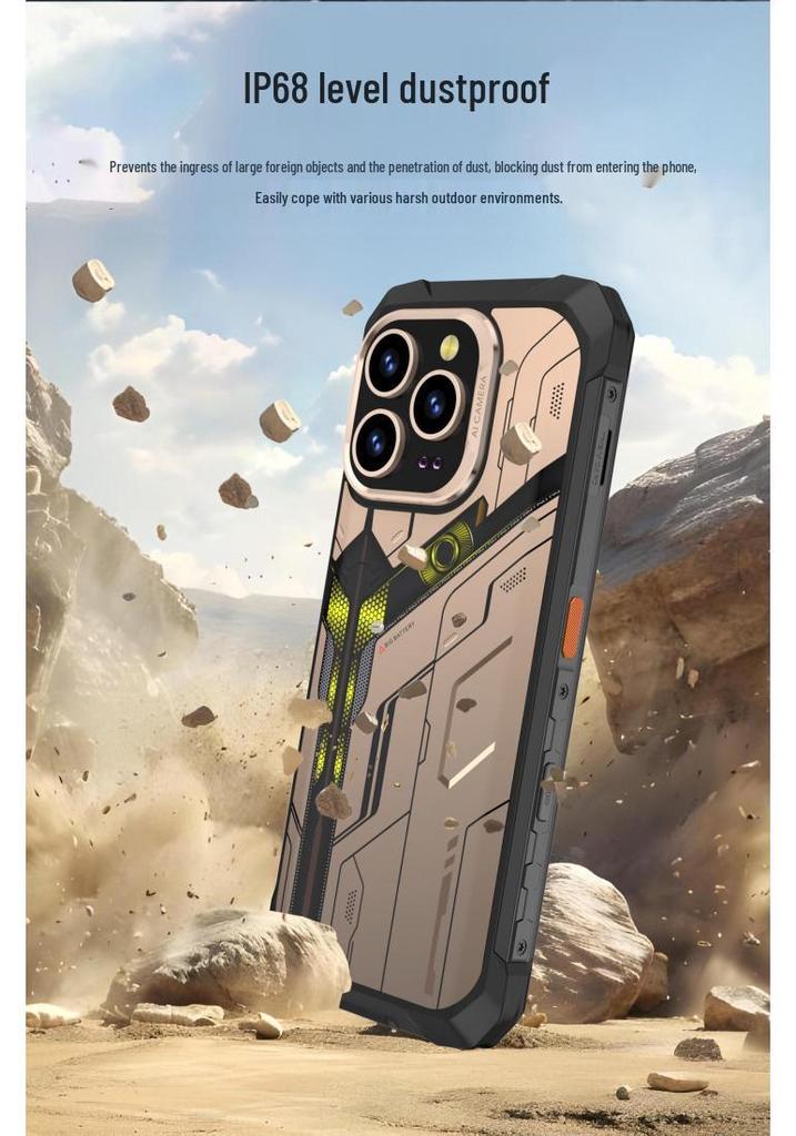 S17Ultra 6.8-inch IP68 Waterproof Smartphone with NFC, Infrared, Drop-Proof Design, and Extended Standby
