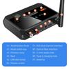 Wireless Bluetoothcompatible Receiver USB U Disk Play Adapter with R/L 2 RCA/3.5MM AUX/Optical Fiber Jackfor Car Speaker