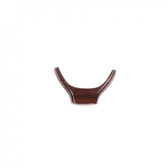 Fit For BMW 5 Series 2011-2017 Wood Grain Inner Steering Wheel Lower Cover Trim
