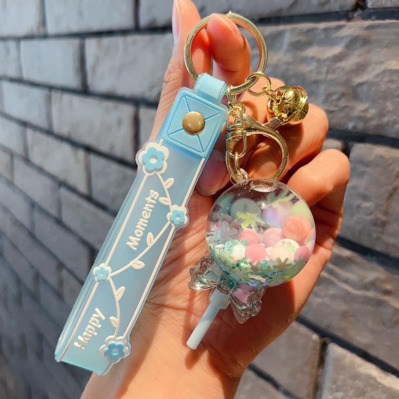 

Акриловий Світний Брелок для Чашки Чай з Цукром та Соєвим Молоком з Олією 1 мл One Size синій