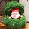 Openable Christmas Series Doll Plushies Santa Claus Plush Dolls  Christmas Decoration