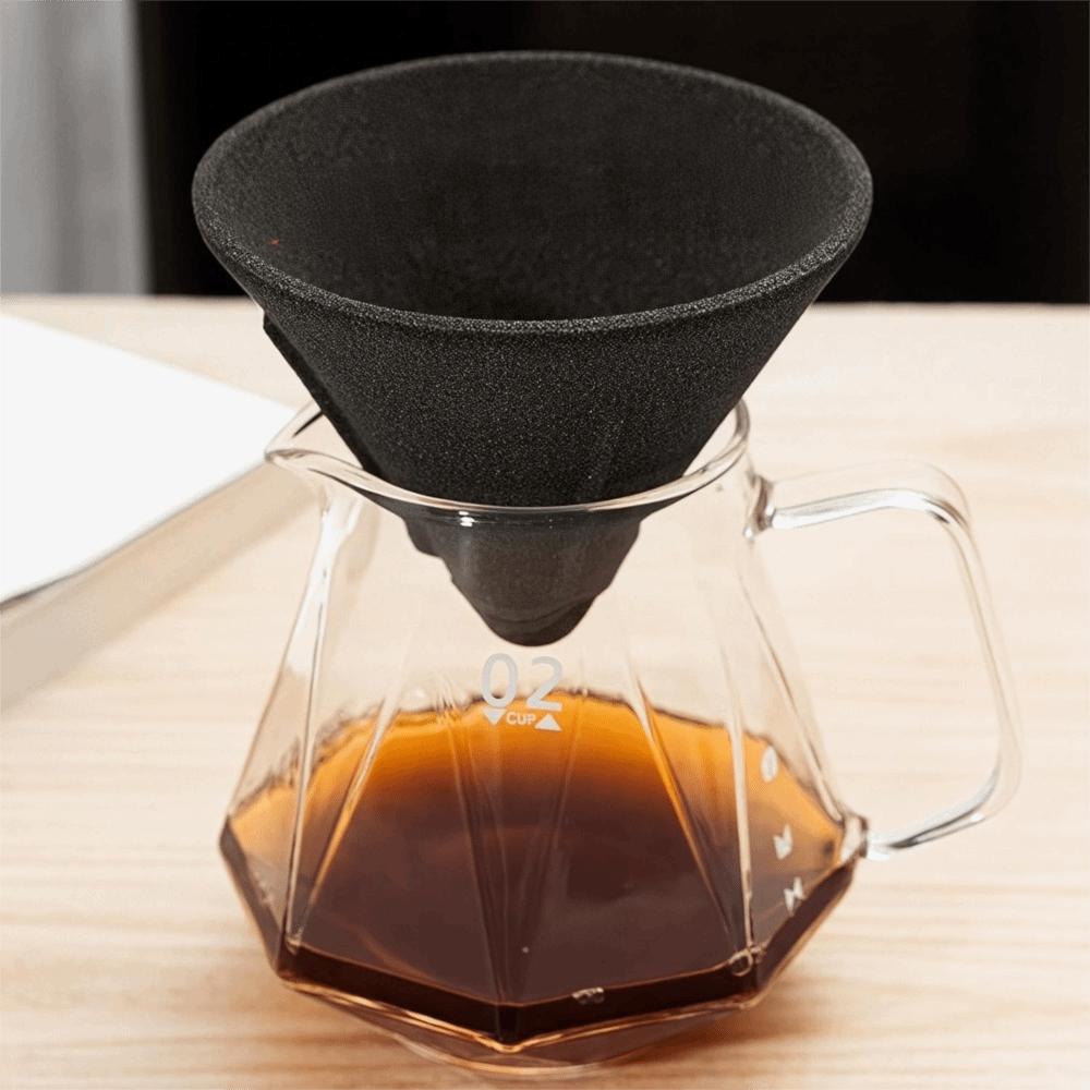 Cone Shape Coffee Strainer Reusable Tea Filter Creative Coffee Drip Cup Drinkware Accessory