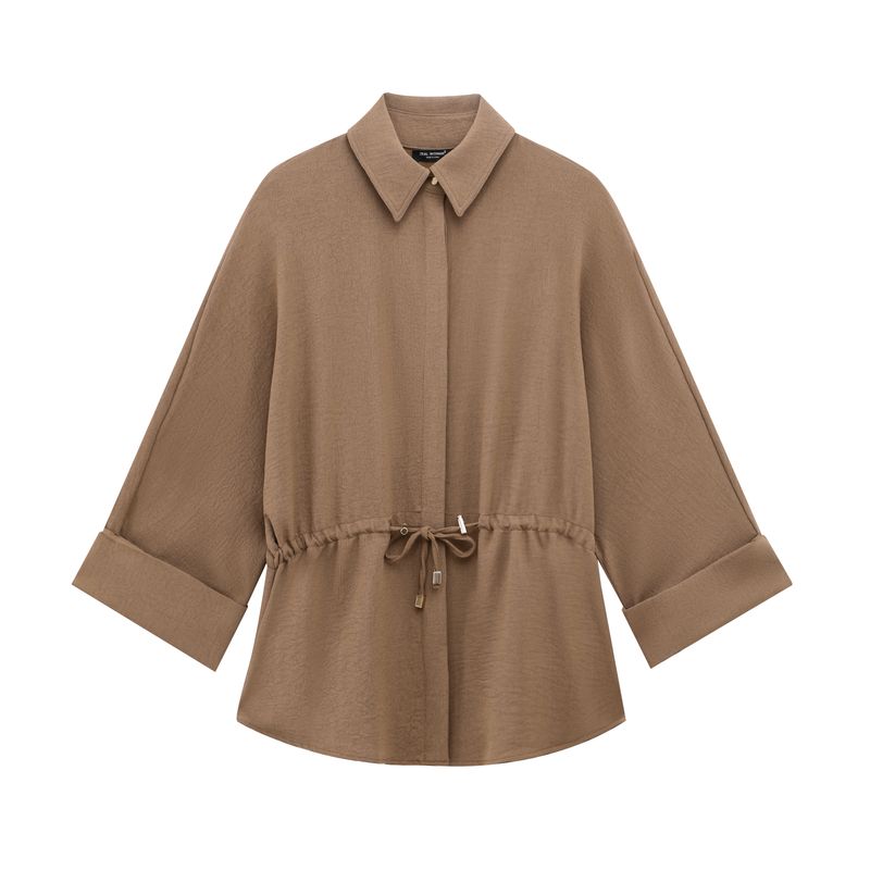 Jnleaog Spring New Women Clothes Travel Hunting Style Drape Long Sleeve Lapel Shirts Pants 2728568707