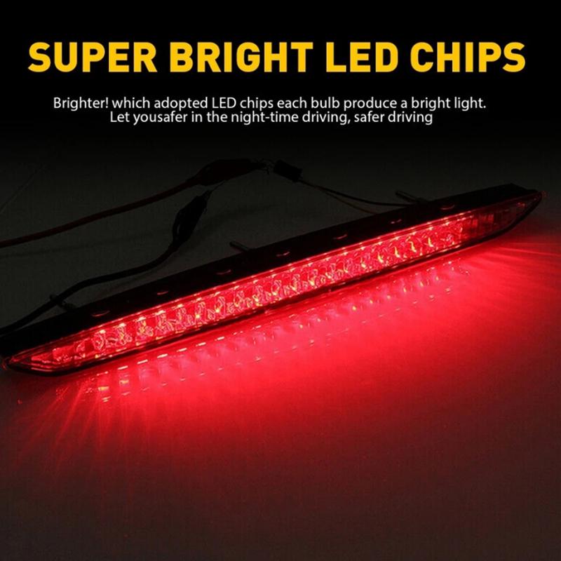 Artudatech Red Third Brake Light Stop Light Trunk Tailgate Lamp For BMW Z4 E85 2002-2008 Car Accessories