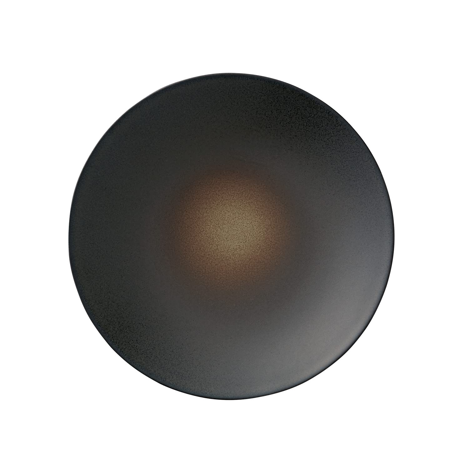 

Noritake Coupe Plate, 20.5cm, Orridge, Microwave and Dishwasher Safe, Single Plate, Black, Fine Porcelain (Premium White), 10-586J/94910