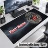 Custom Name Text Mouse Pad Athletic Bilbao FC Personalized Desk Pad For Work And Gaming