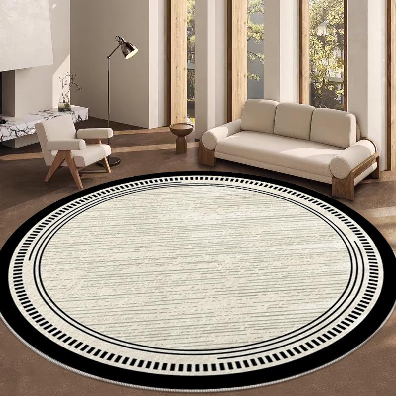 

Круглый ковер гостиная офисный стол компьютер игровое кресло туалетный столик противоскользящий коврик для спальни diameter 100cm