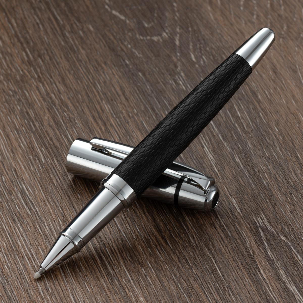 

Ручка шариковая металлическая кожаная высокого класса, ручка для подписи для бизнеса