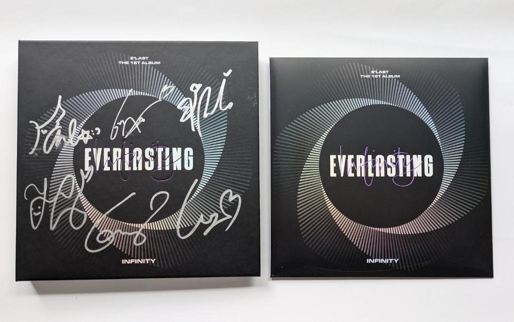 [USED] Signed CD E' LAST EVER LASTING (Infinity Ver.)