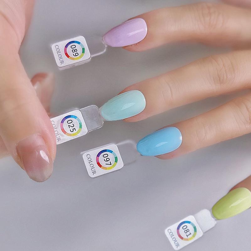 78-450 Farben Magnetische Spitzen Nail Art Musterbuch Maniküre Farbtest Aufbewahrungsbuch Große Acryl-Werke Auslage Farbkarten