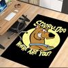 Scooby-Doo Printed Carpetrugfor Office Chair Living Room Bedroom Kitchen Room Decor Gifts