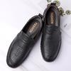 Men's autumn Doudou shoes 2025 new breathable men's shoes casual leather shoes men's batch leather shoes