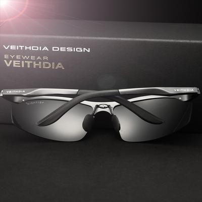 VEITHDIA Aluminum Men/'s Polarized Sunglasses Pilot UV400 Sport Driving Eyewear