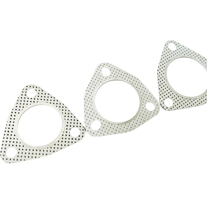 1Pcs 2.5/3 Inch Car Exhaust Gasket Flange Car Exhaust Joints Engine Gasket/ Universal Junta Escape