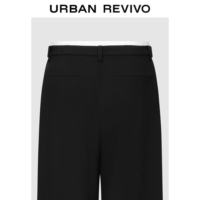 UR Women's Elastic Waist Sporty Wide-Leg Pants