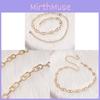 Geometrische Metall-Hüftkette Für Damen Elegantes Schmuckaccessoire Für Sommer- Und Winterkleidung