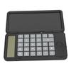 Calculator Notepad 2 in 1 6.5in Small Portable Noiseless Button Reusable Eyesight Protection Pocket Calculator
