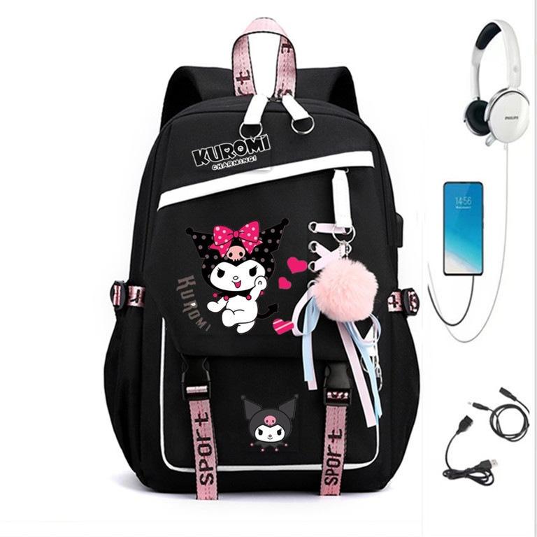Surrounding Cute Cartoon Female Middle School Student Schoolbag Backpack Japanese Girl Heart Backpack