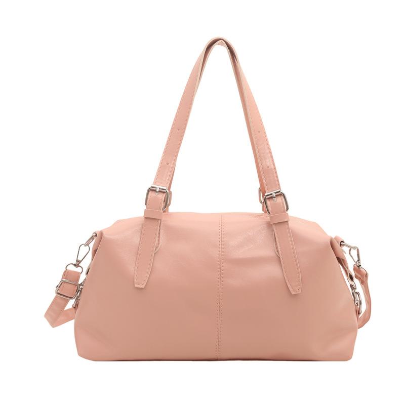 Bolso Boston de Gran Capacidad de un Solo Hombro, Estilo de Gama Alta, Bolso de Hombro para Mujer