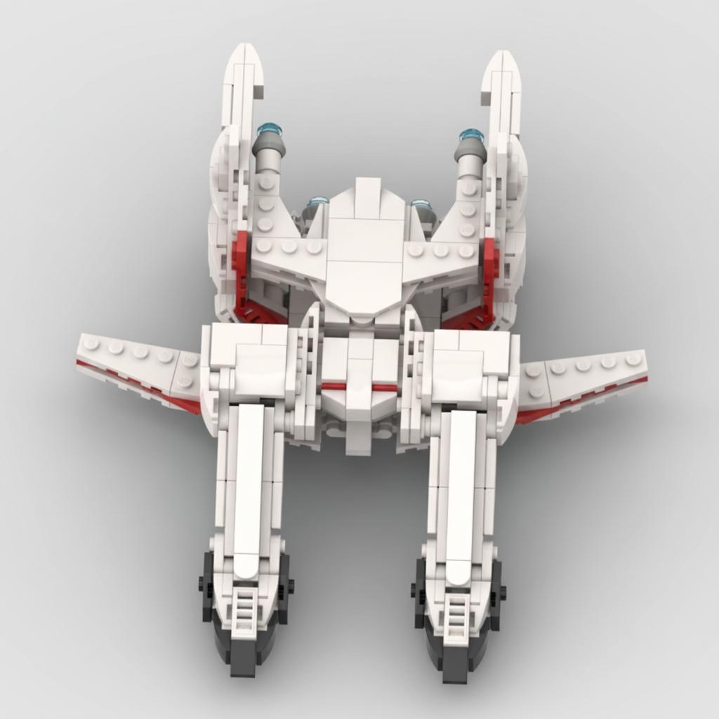 Non-Toxic Moc Futuristic Space Battleship Building Blocks Set Sci-Fi Twin-Hull Warship Model Display Collectible For Adults & Teens