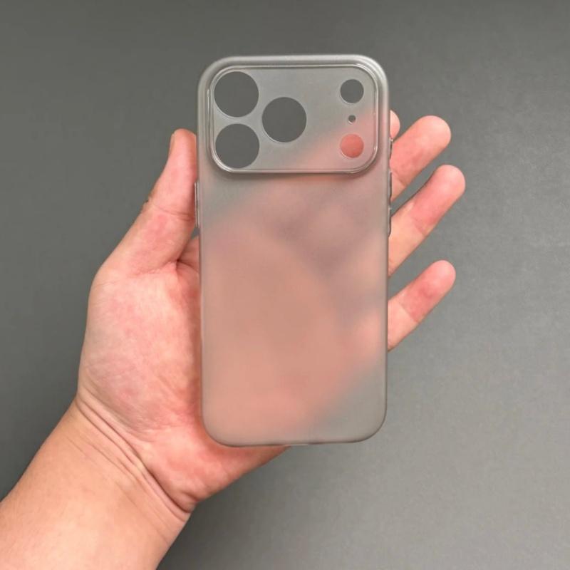 

Original ULTRA THIN Phone Case for iPhone 17 Air 16 15 14 13 Pro Max Plus Frosted Cooling Shockproof Armor Clear Slim Back Cover iPhone 15