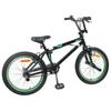 Bicicleta BMX 20 Polegadas para Maiores de 9 Anos Preta