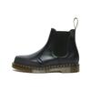 Dr. Martens 2976 Leather Glossy Patchwork Short Chelsea Boots Unisex Boots Black 27479001
