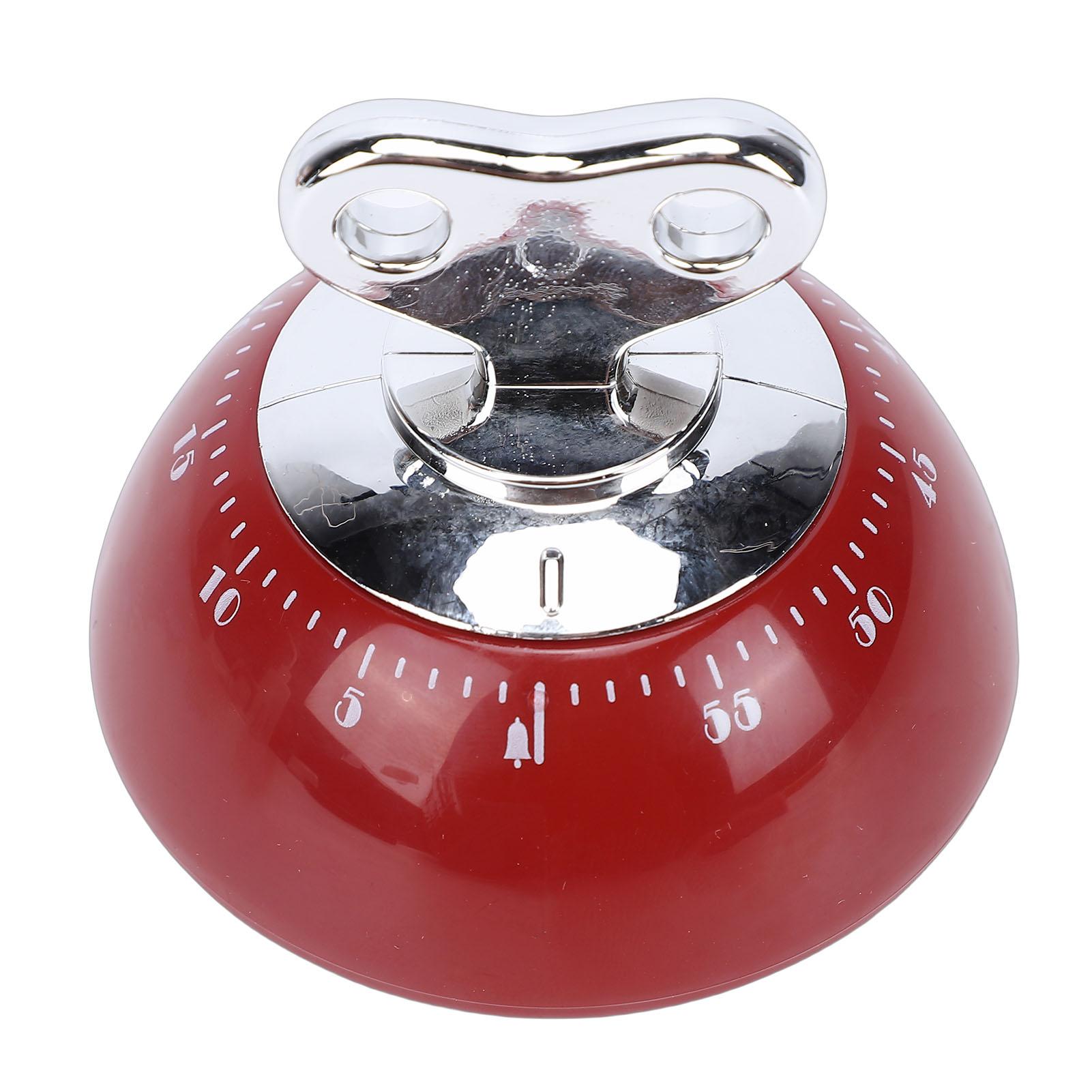 Mechanical Timer Magnetic 60 Minute Countdown Vintage Wind Up Timer for Kitchen Work Study