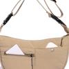 Lightweight Nylon Crescent Crossbody Bag Casual Shoulder Purse