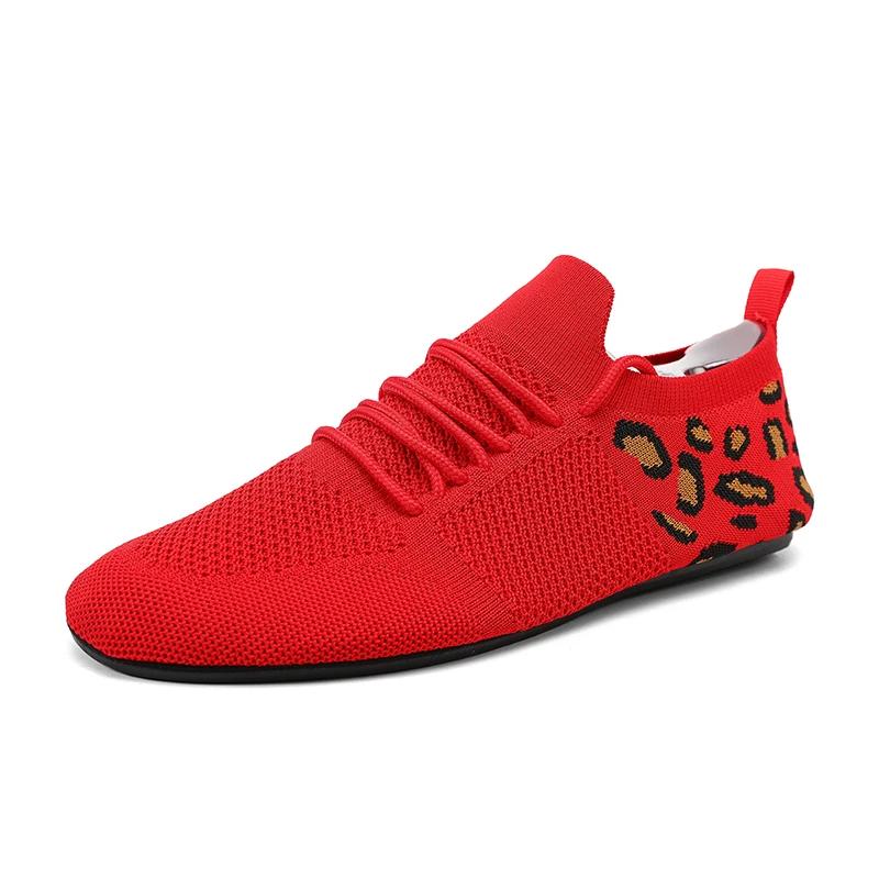 Mote Nye Loafers Herre Myke Kjøre-mokasiner Høy Kvalitet Flats Herre Gåsko Pustende Mesh Casual Loafers Sommer Herresko